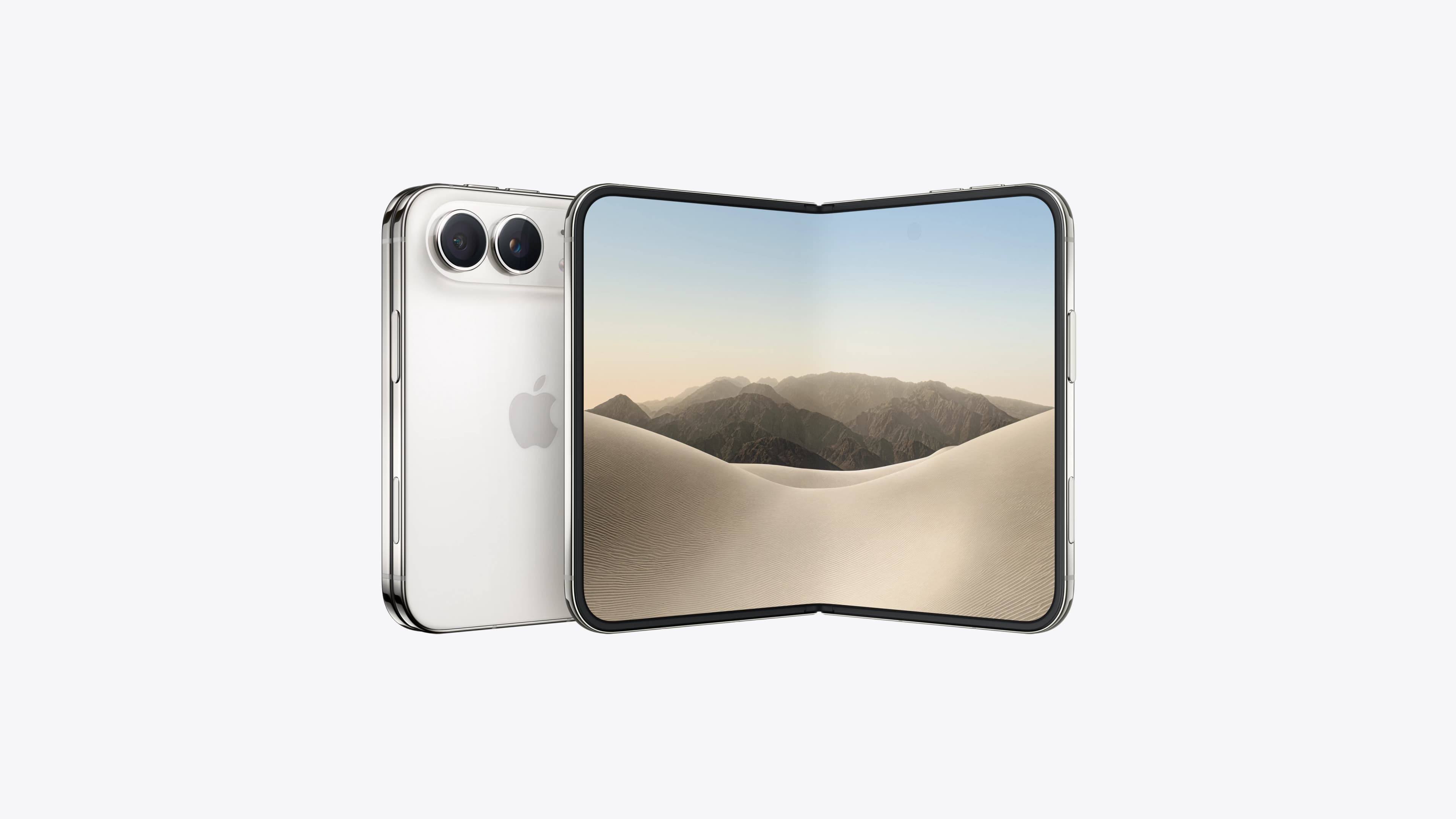 Apple iPhone Duo Foldable 5G (eSIM), Star White / Night Sky