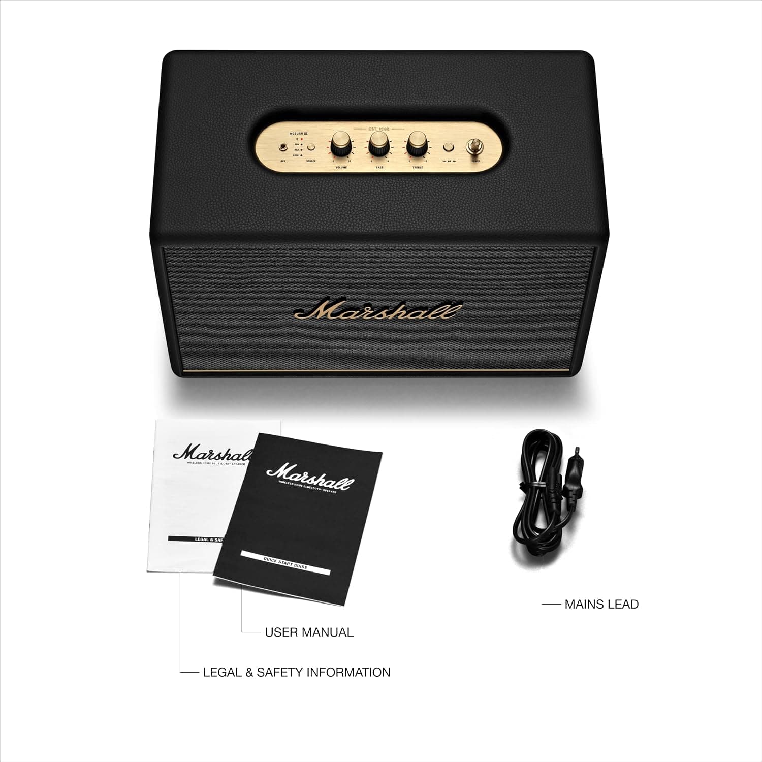 Marshall Woburn III Bluetooth Home Speaker